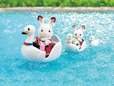  Sylvanian Families EP-2885 Thuyền thiên nga Swan Boat Set 