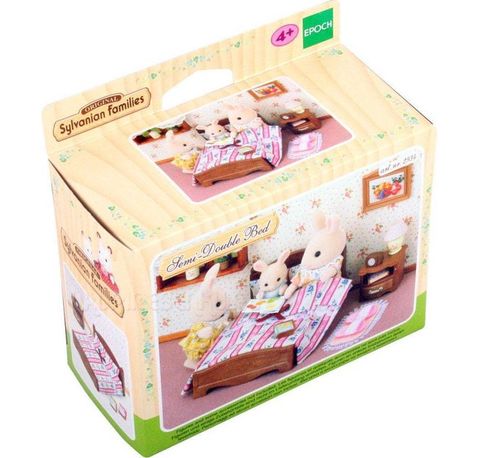  Sylvanian Families EP-2934 Giường đôi cho gấu con Semi-Double Bed 