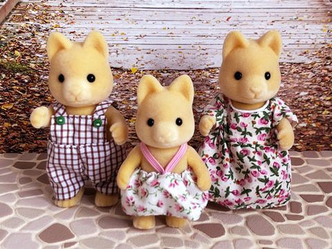  Sylvanian Families 5132 Gia Đình Chó Maple Dog Family 