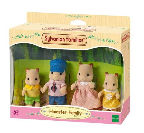  Sylvanian Families 5121 Búp Bê Gia Đình Chuột Hamster Family 