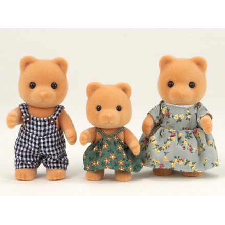  Sylvanian Families Gia đình nhà gấu Bear Family 