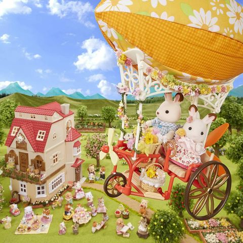  Sylvanian Families V-04 Phiêu lưu trên khí cầu 