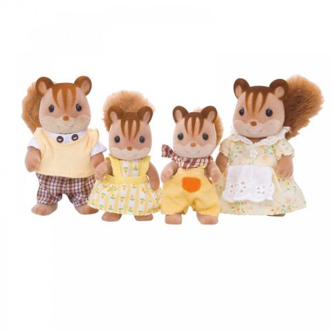  Sylvanian Families EP-3136 Gia đình Sóc Walnut Squirrel Family 