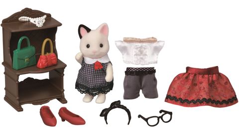  Thời trang Mèo Tuxedo Sylvanian Families 5462 Fashion Play Set Tuxedo Cat 