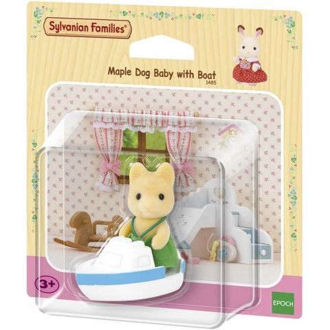  Sylvanian Families 5137 Thuyền của Chó con Maple Dog Baby with Boat 