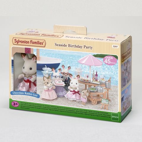  Sylvanian Families 5207 Tiệc Sinh nhật trên bờ biển Seaside Birthday Party 