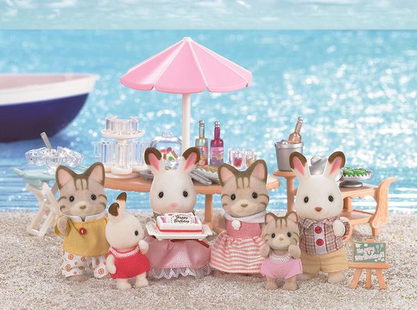 Sylvanian Families 5207 Tiệc Sinh nhật trên bờ biển Seaside Birthday Party