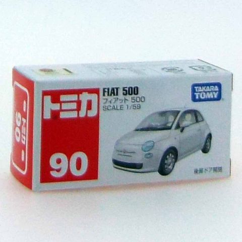  Mô hình Tomica 90 - Fiat 500 (màu trắng) 