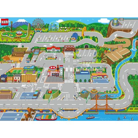  Bản đồ khu dã ngoại Tomica Picnic Map 