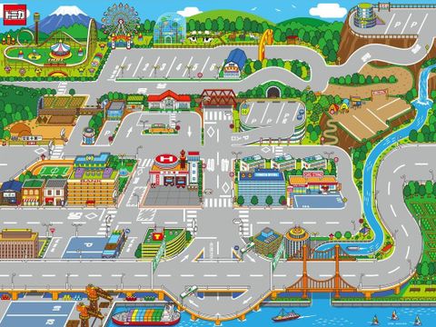  Bản đồ khu dã ngoại Tomica Picnic Map 