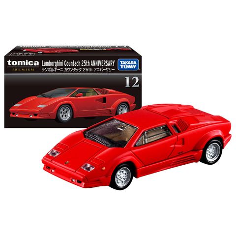  Tomica Premium 12 Lamborghini Countach 25TH Anniversary 