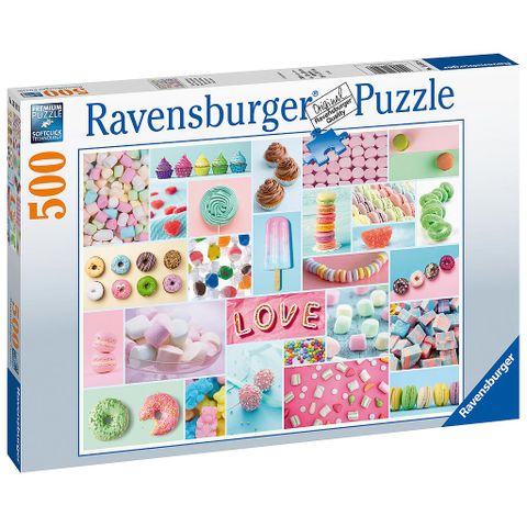  Xếp hình Puzzle AT Sweet Collage 500 mảnh RAVENSBURGER RV165926 