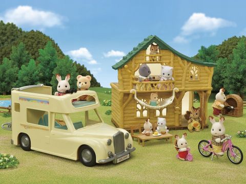  Xe cắm trại gia đình Family Campervan Sylvanian Families EP-5454 