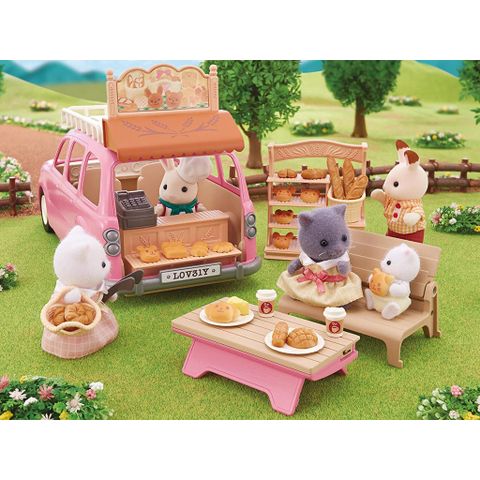  Xe Dã Ngoại Family Picnic Van Sylvanian Families EP-5535 