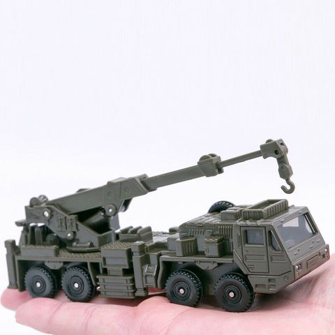  Xe đồ chơi mô hình Tomica 141 JGSDF Heavy Wheeled Recovery Vehicle 