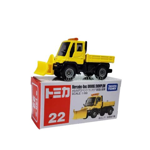  Tomica 22 Mercedes-benz Unimog Snowplow 