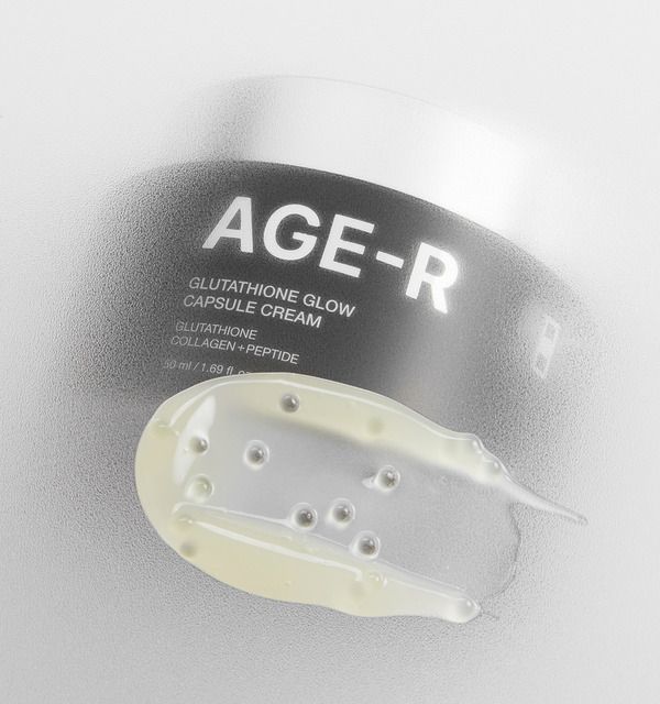 Kem dưỡng sáng da AGE-R Glutathione Glow Capsule Cream 50ml
