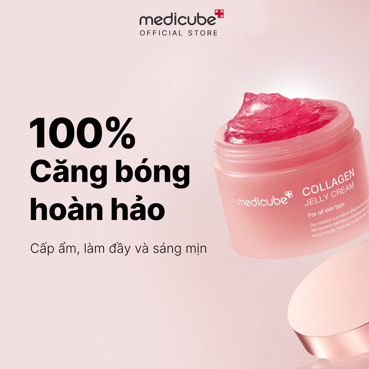 Kem thạch căng bóng Collagen Jelly Cream 110ml