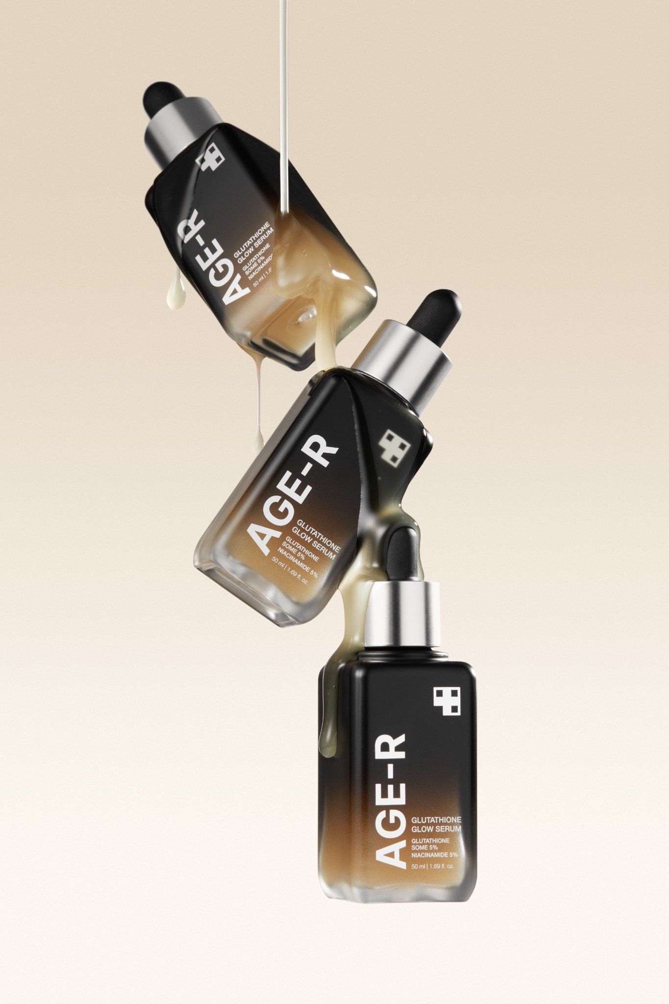 Tinh chất sáng da AGE-R Glutathione Glow Serum 30g