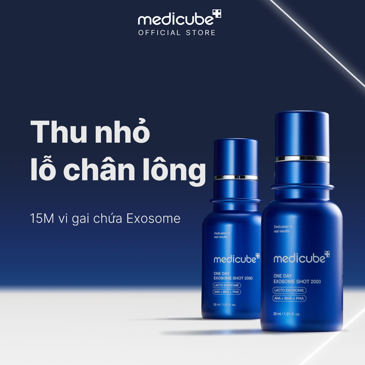Tinh chất vi gai se khít lỗ chân lông One Day Exosome Shot 2000 - 30ml