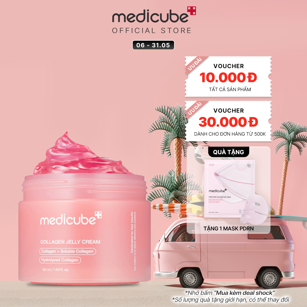 Kem thạch căng bóng Collagen Jelly Cream 50ml