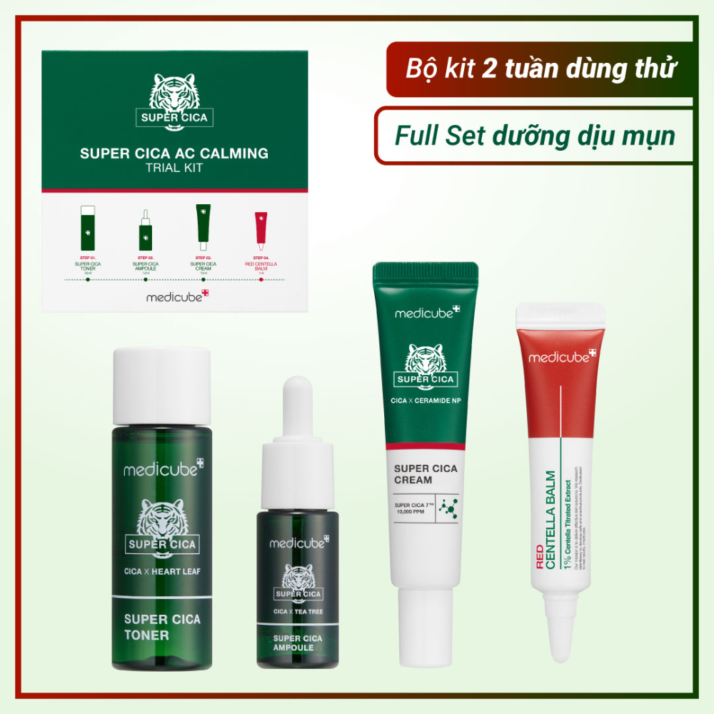  [GIFT] Set Mini Super Cica AC Calming Trial Kit 