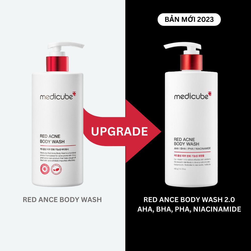  Set Red Line Face & Body (Red Foam Cleanser & Body wash) 