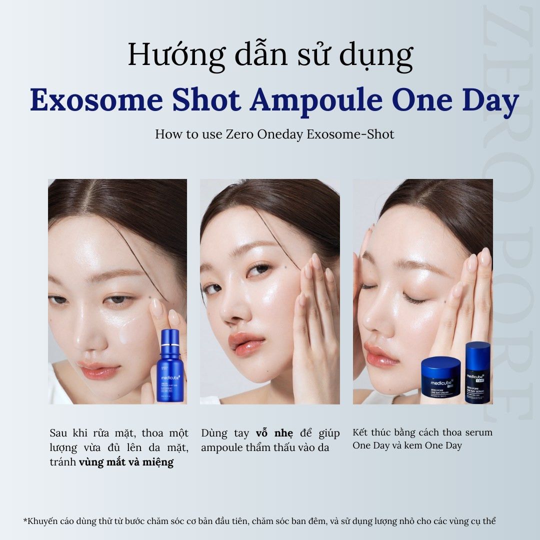 Tinh chất vi gai se khít lỗ chân lông One Day Exosome Shot 2000 - 30ml