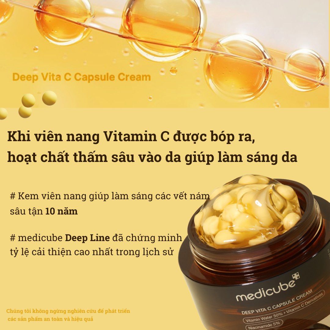 Kem dưỡng Deep Vita C Capsule Cream 55g