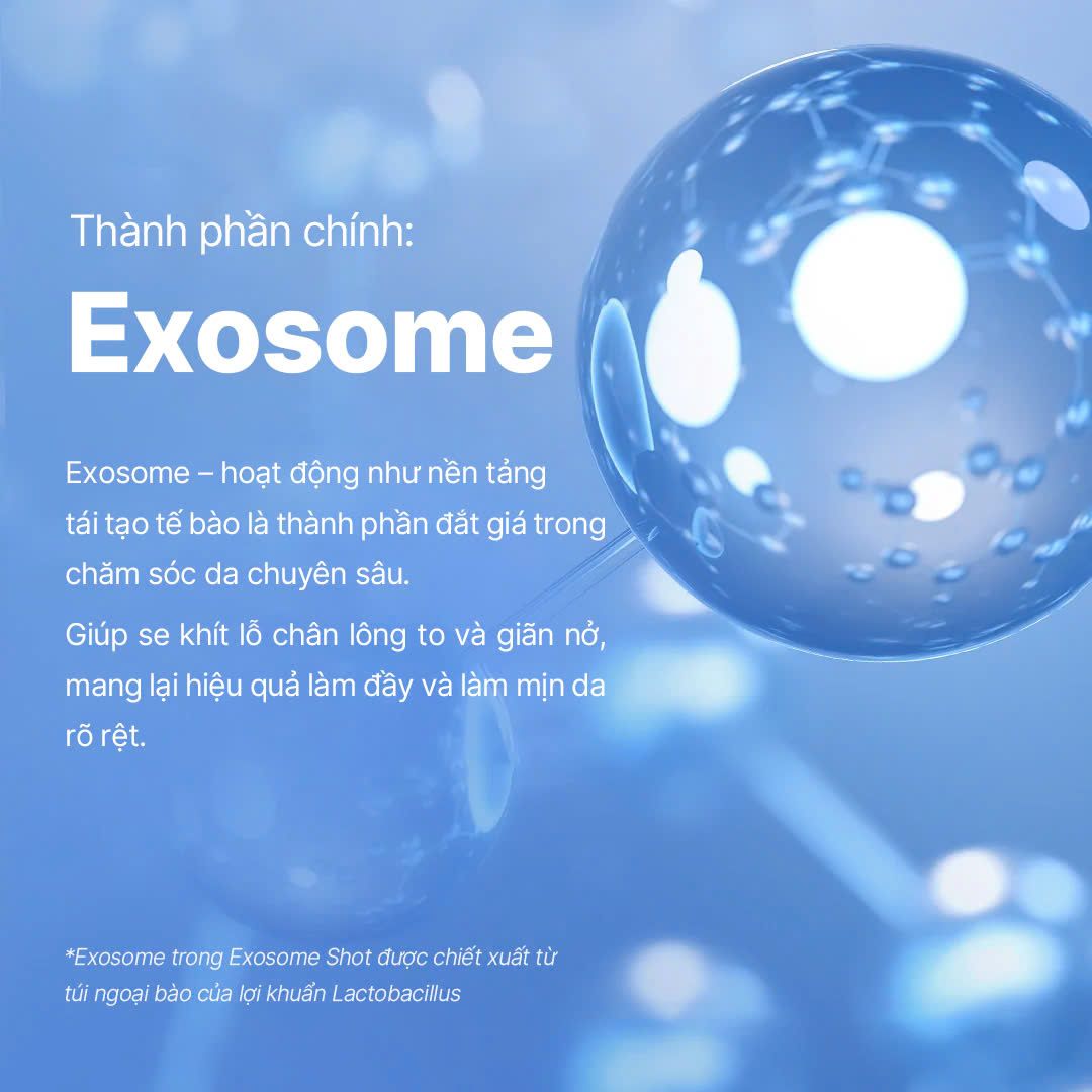 Tinh chất vi gai se khít lỗ chân lông One Day Exosome Shot 7500 - 30ml