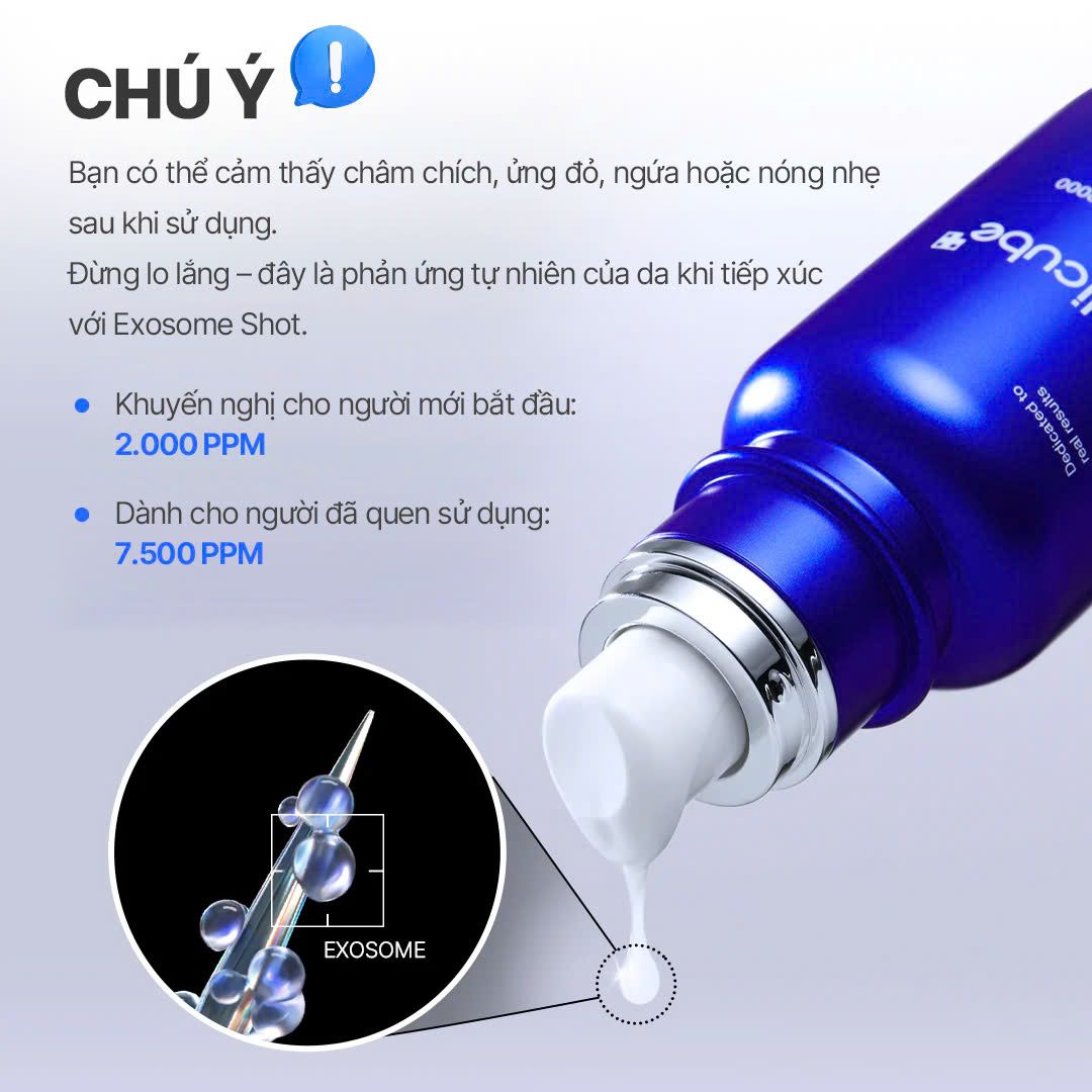 Tinh chất vi gai se khít lỗ chân lông One Day Exosome Shot 2000 - 30ml