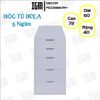 Hộc Tủ IKEA 5 Ngăn Có Ray Kéo