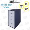 Hộc Tủ IKEA 5 Ngăn Có Ray Kéo