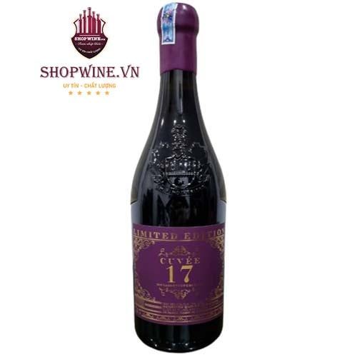 RƯỢU VANG CUVEE 17 LIMITED EDITION