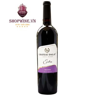 Rượu Vang Chateau Dalat Extra Red Wine 750
