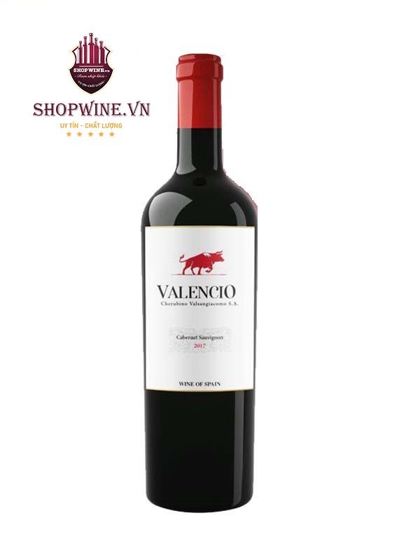  Rượu vang TBN Valencio Cabernet Sauvignon 