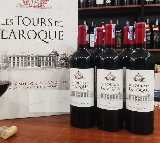 Rượu vang Pháp Les Tours de Laroque Thượng Hạng