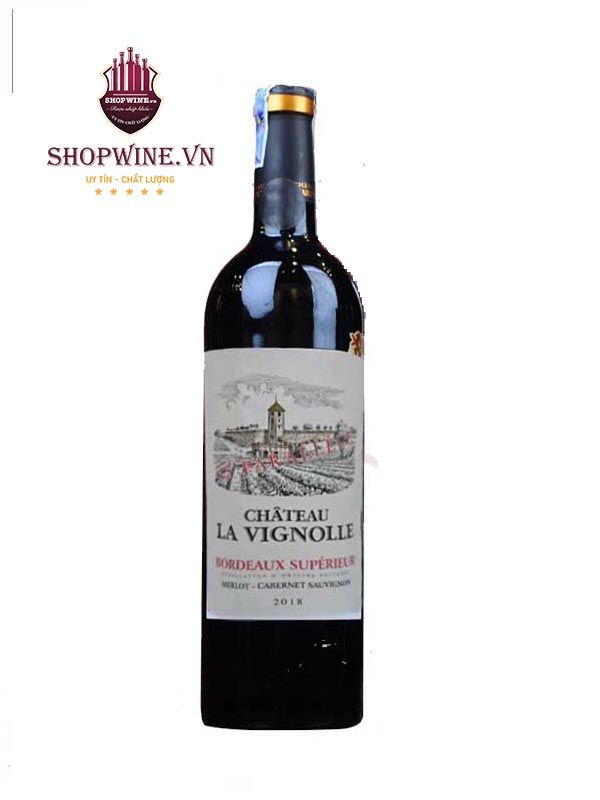 Rượu vang Pháp Chateau La Vignolle Bordeaux Superieur