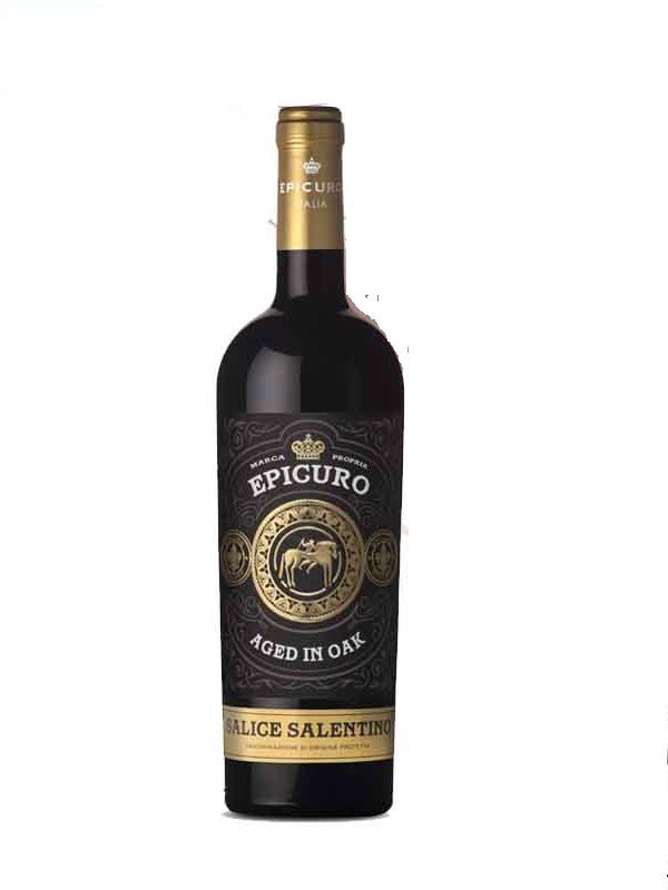 Rượu vang Epicuro Aged in Oak Salice Salento