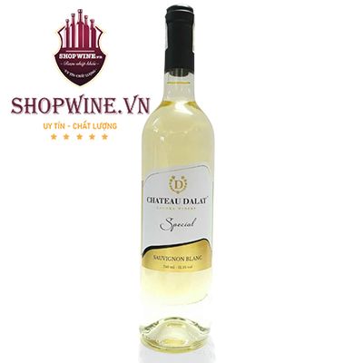  Rượu Vang Chateau Đà Lạt Special Sauvignon Blanc 750 