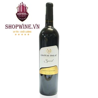  Rượu Vang Chateau Đà Lạt Special Cabernet Sauvignon 750 