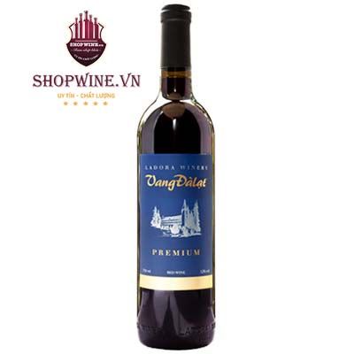 Rượu Vang Đà Lạt Premium Red Wine 750