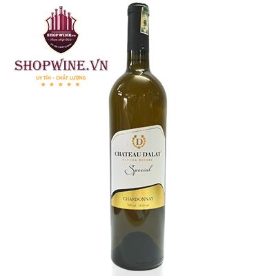  Rượu Vang Chateau Đà Lạt Special Chardonnay 750 