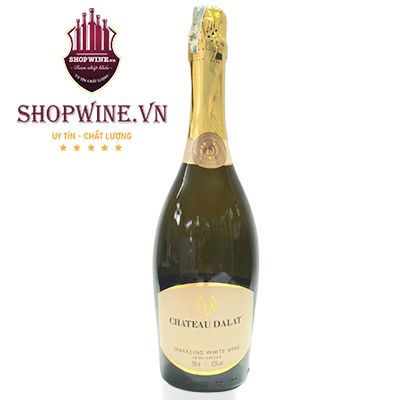 Rượu Vang Chateau Đà Lạt Sparkling White Wine 750