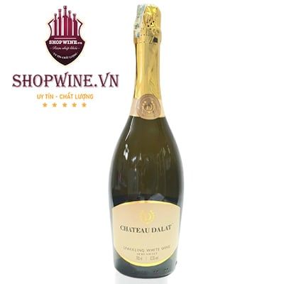 Rượu Vang Chateau Đà Lạt Sparkling White Wine 750