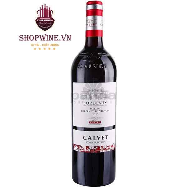 Rượu Vang Calvet Conversation Merlot Cabernet