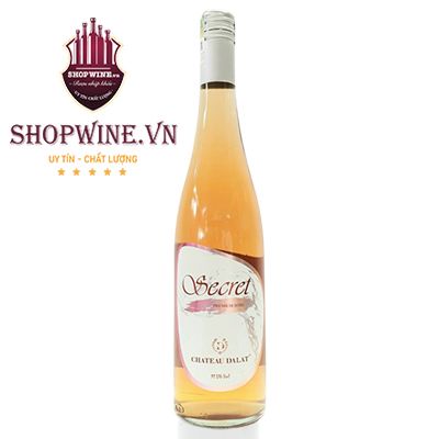  Rượu Vang Chateau Đà Lạt Secret Premium Rose 750 