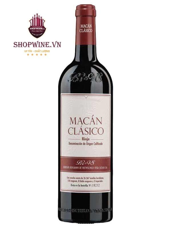 Bodegas Benjamin de Rothschild & Vega Sicilia, Macan Clasico, Rioja DOCa