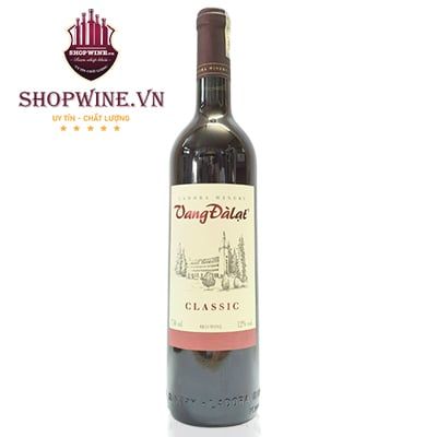  Rượu Vang Đà Lạt Classic Red Wine 750 