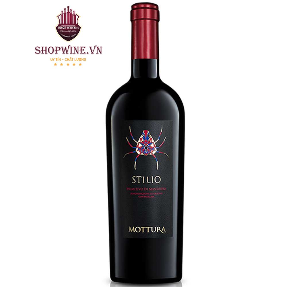 Rượu Vang Stilio Mottura Primitivo di Manduria